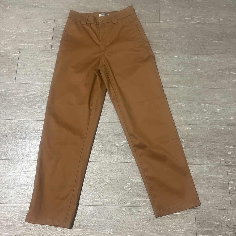 Carhartt WIP Work‎ in Progress Master Pants Brown Workwear Size 25